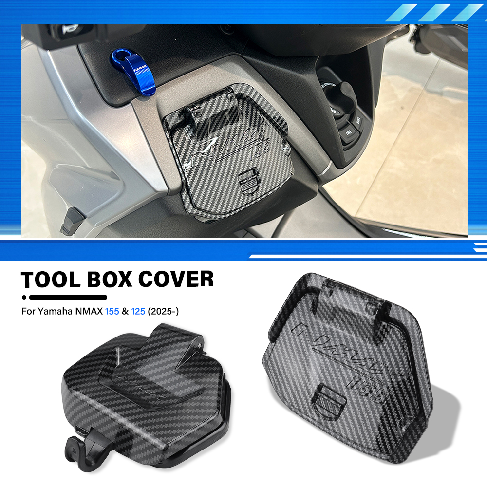 Nmax Tech Max Accessories - Motorcycle Waterproof Toolbox Cover for Yamaha