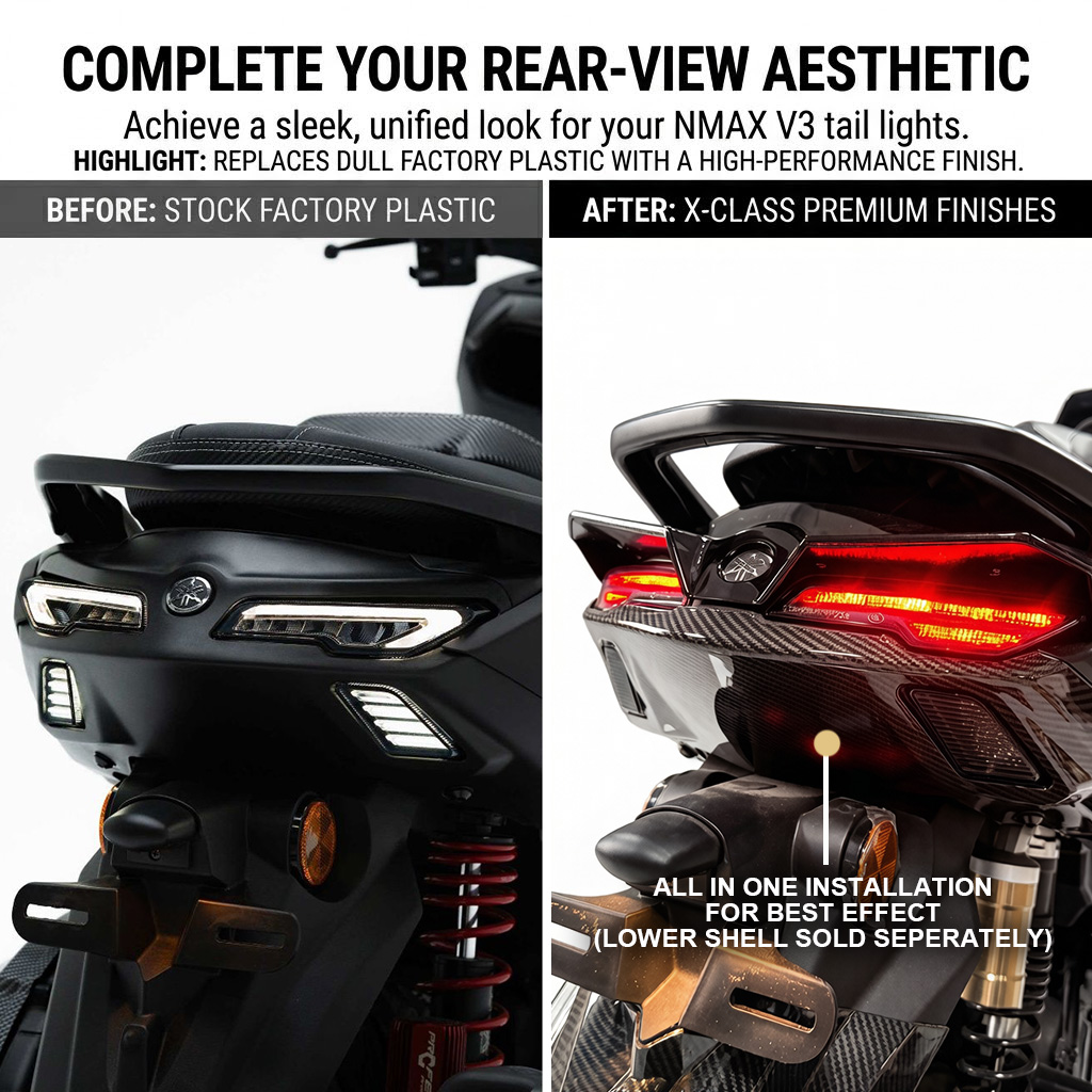 X-CLASS Motorcycle ABS Tail Li – обзор и цена Nmax Tech Max Accessories