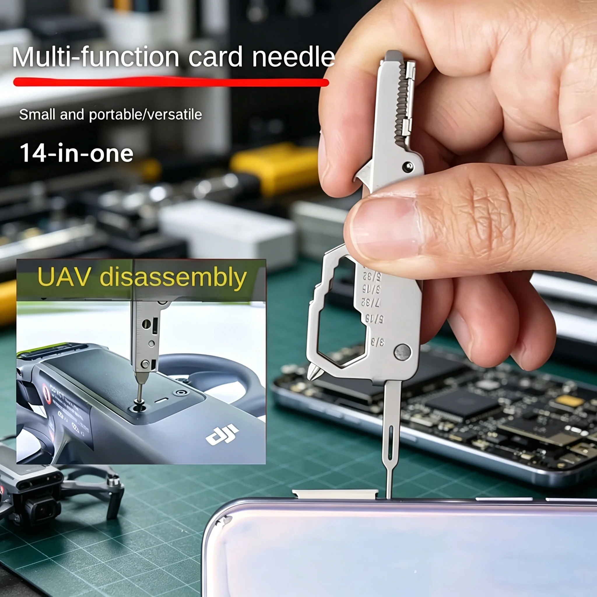 Multi-Function Keychain EDC To – обзор и цена Tech Accessories Kit