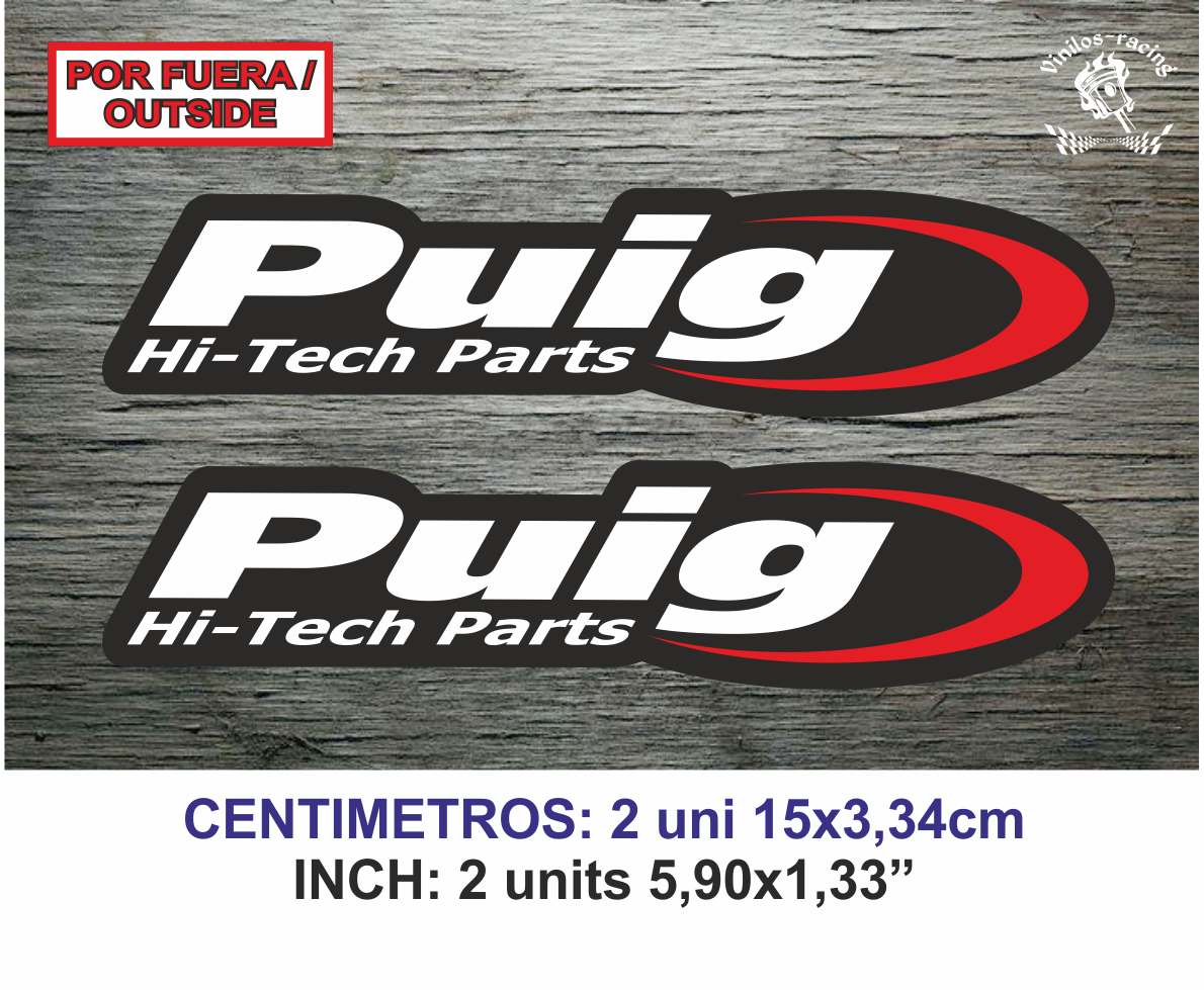 Puig Racing Hi-Tech Sticker NG – обзор и цена Tech Accessories Words