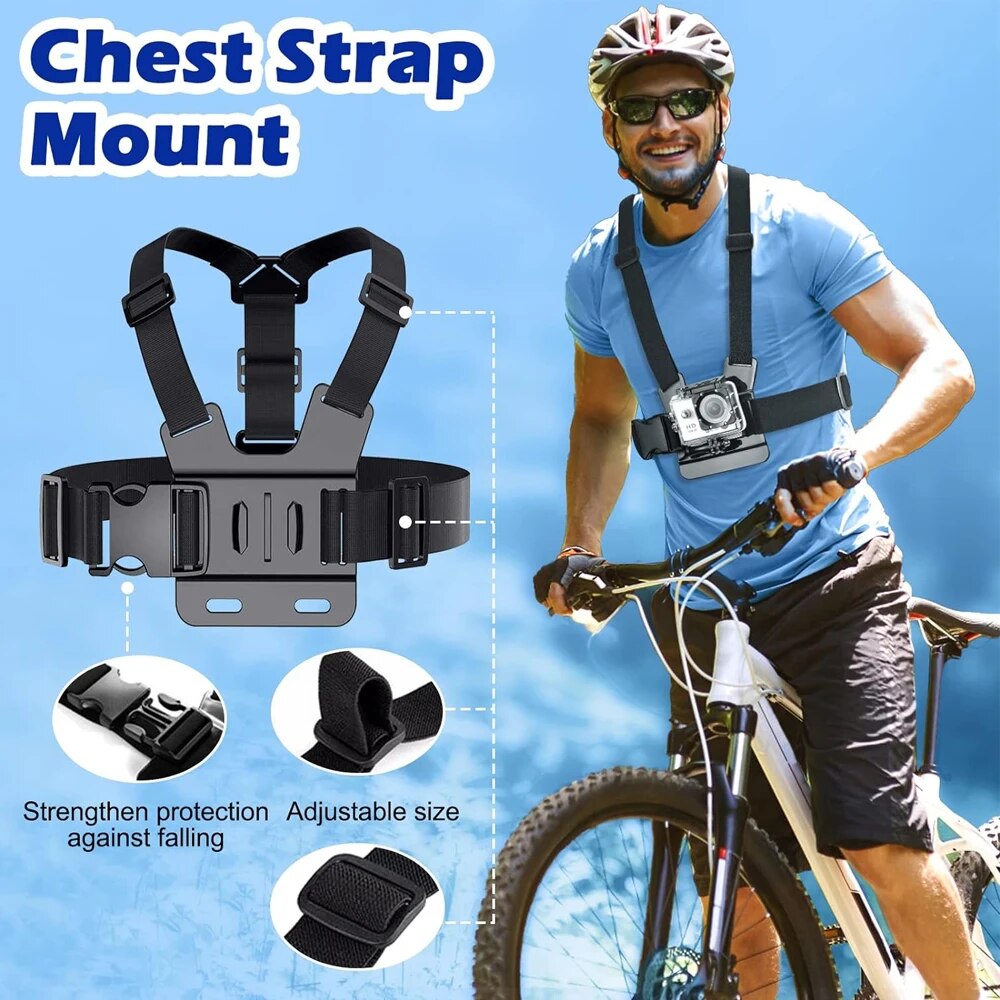 Mobile Phone Head Chest Strap  – обзор и цена Mobile Tech Accessories