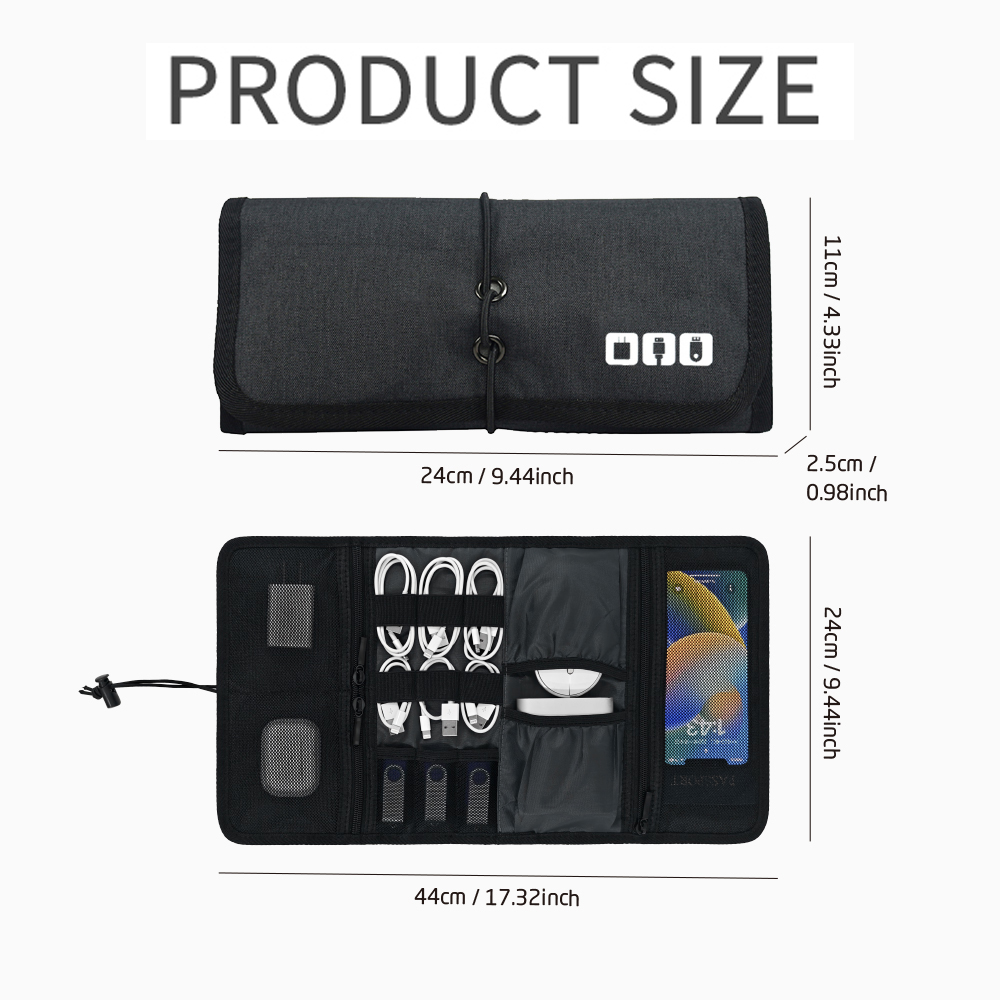 Tech Organizer Bag Cable Stora – обзор и цена Tech Accessories For Home Office