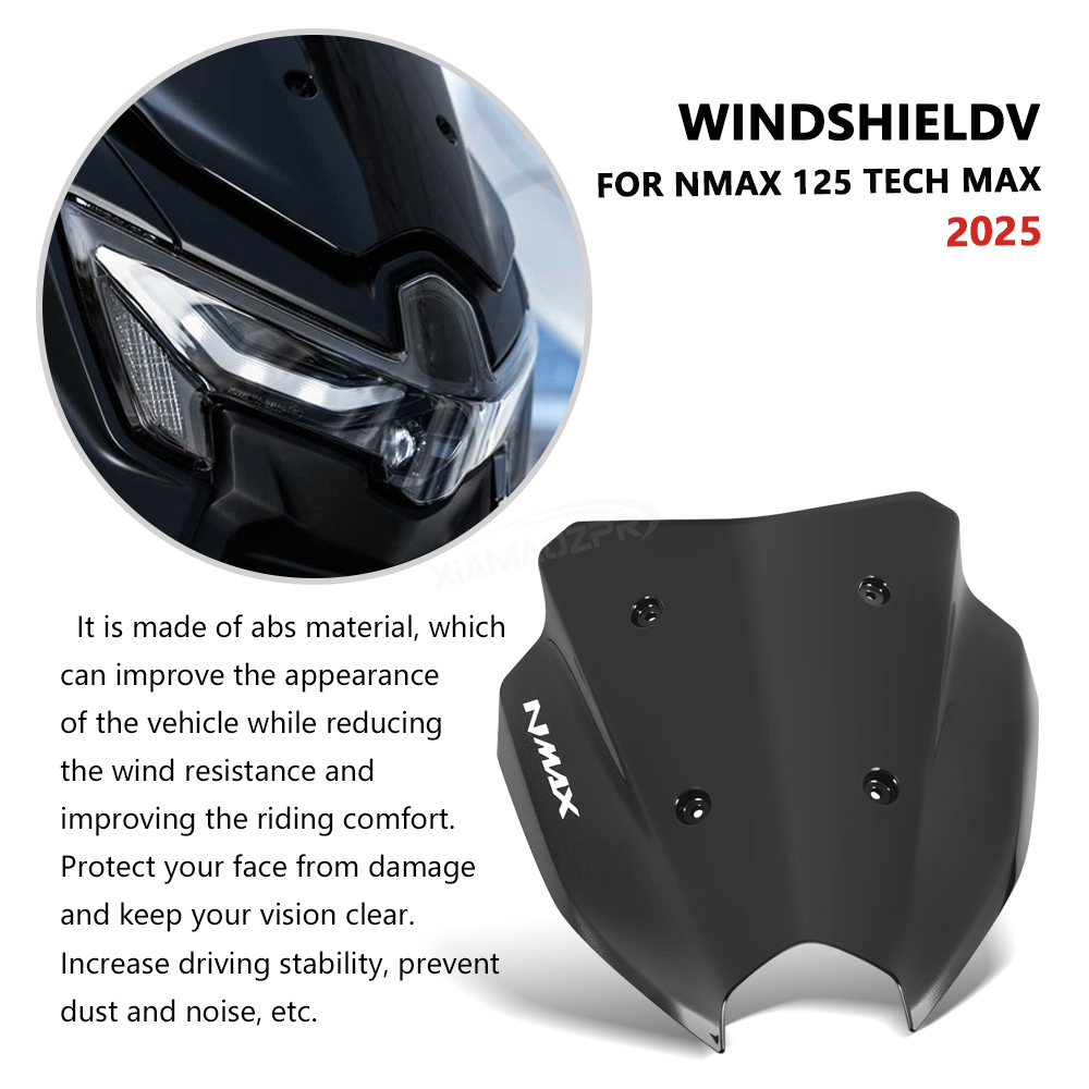 For NMax 125 and Tech Max 2025 – обзор и цена Nmax Tech Max Accessories