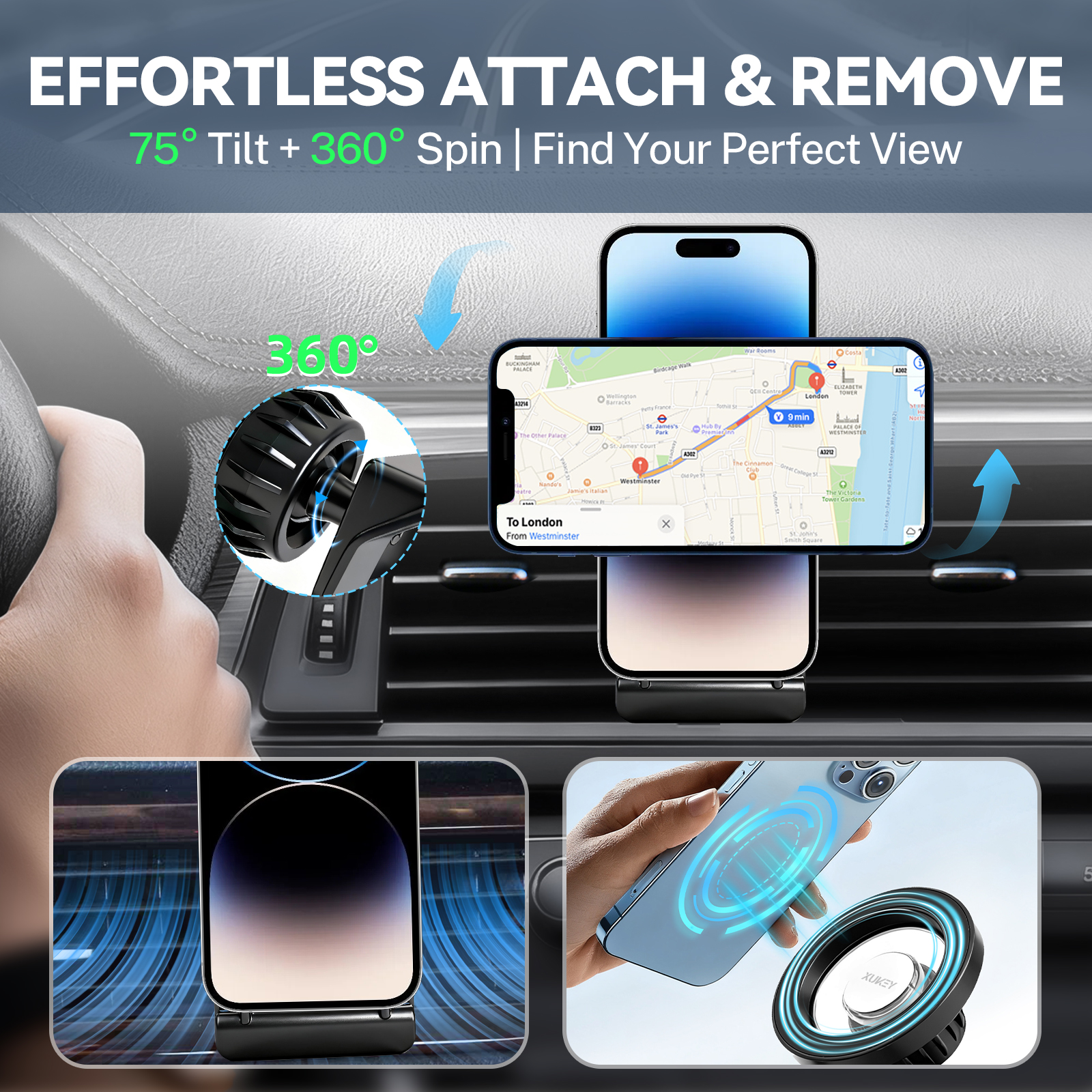 Adjustable Mobile Car Magnetic – обзор и цена Mobile Tech Accessories