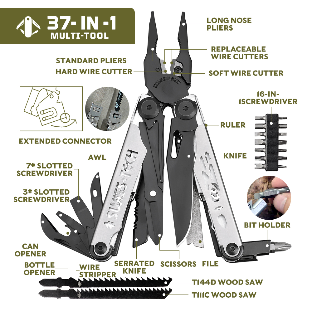SWISS TECH Multifunctional Fol – обзор и цена Tech Accessories Kit